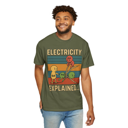 ELECTRICITY EXPLAINED  T-SHIRT