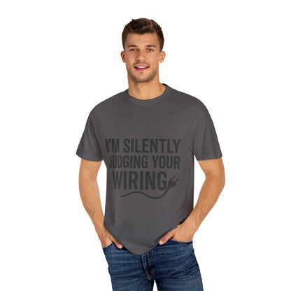 ELECTRICIAN SILENT JUDGEMENT T-SHIRT