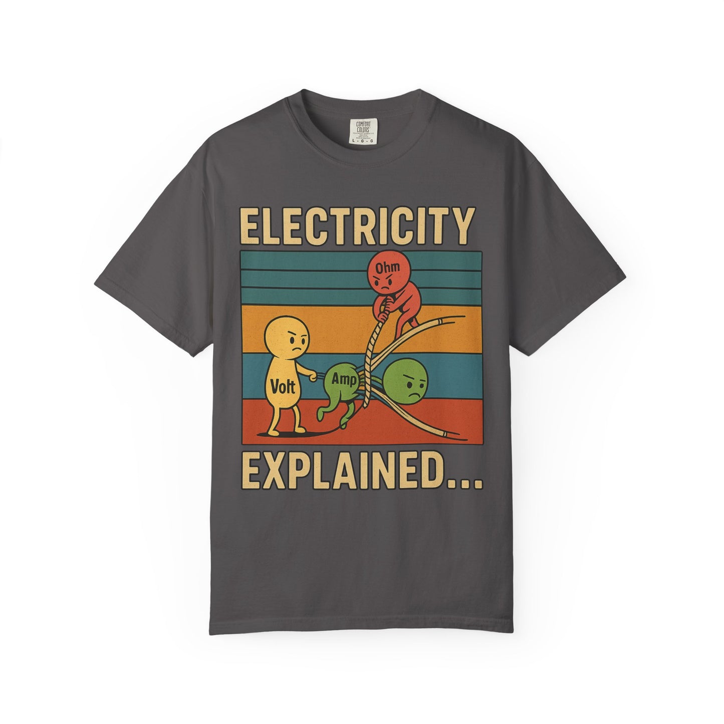 ELECTRICITY EXPLAINED  T-SHIRT