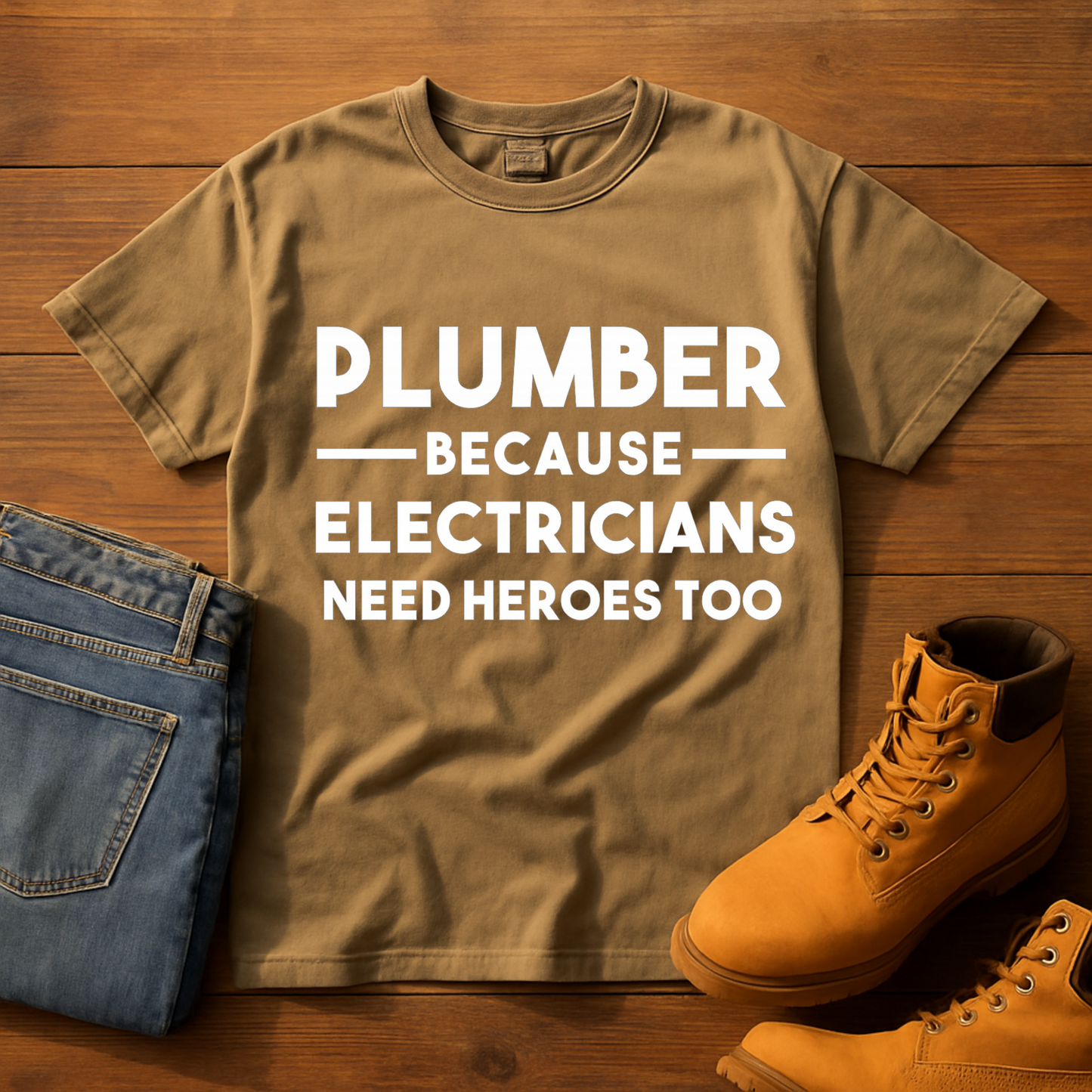 Plumber Hero Funny T-shirt