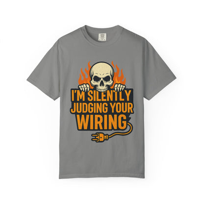 ELECTRICIAN JUDGEMENT  T-SHIRT