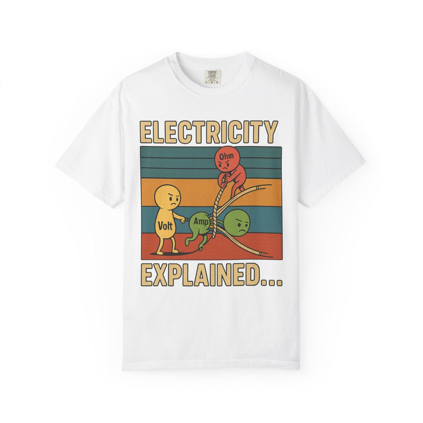 ELECTRICITY EXPLAINED  T-SHIRT