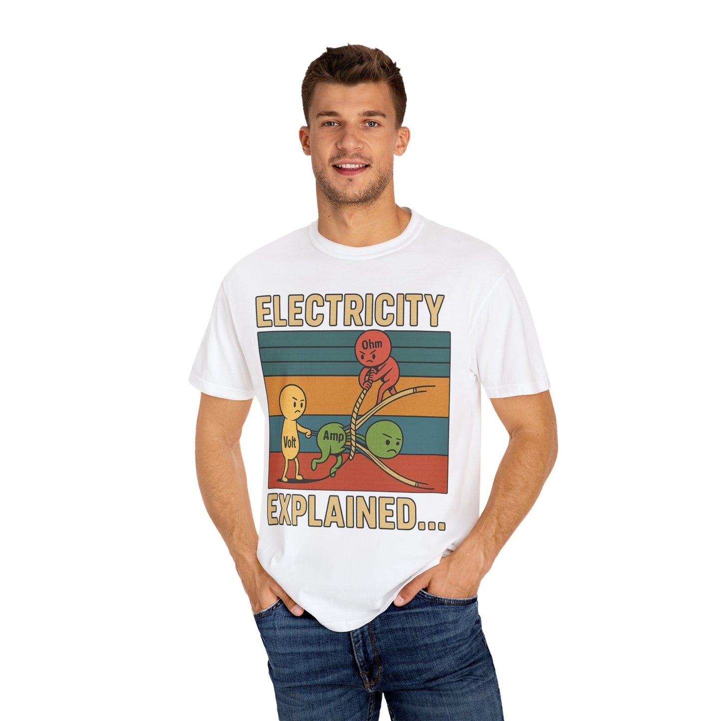 ELECTRICITY EXPLAINED  T-SHIRT
