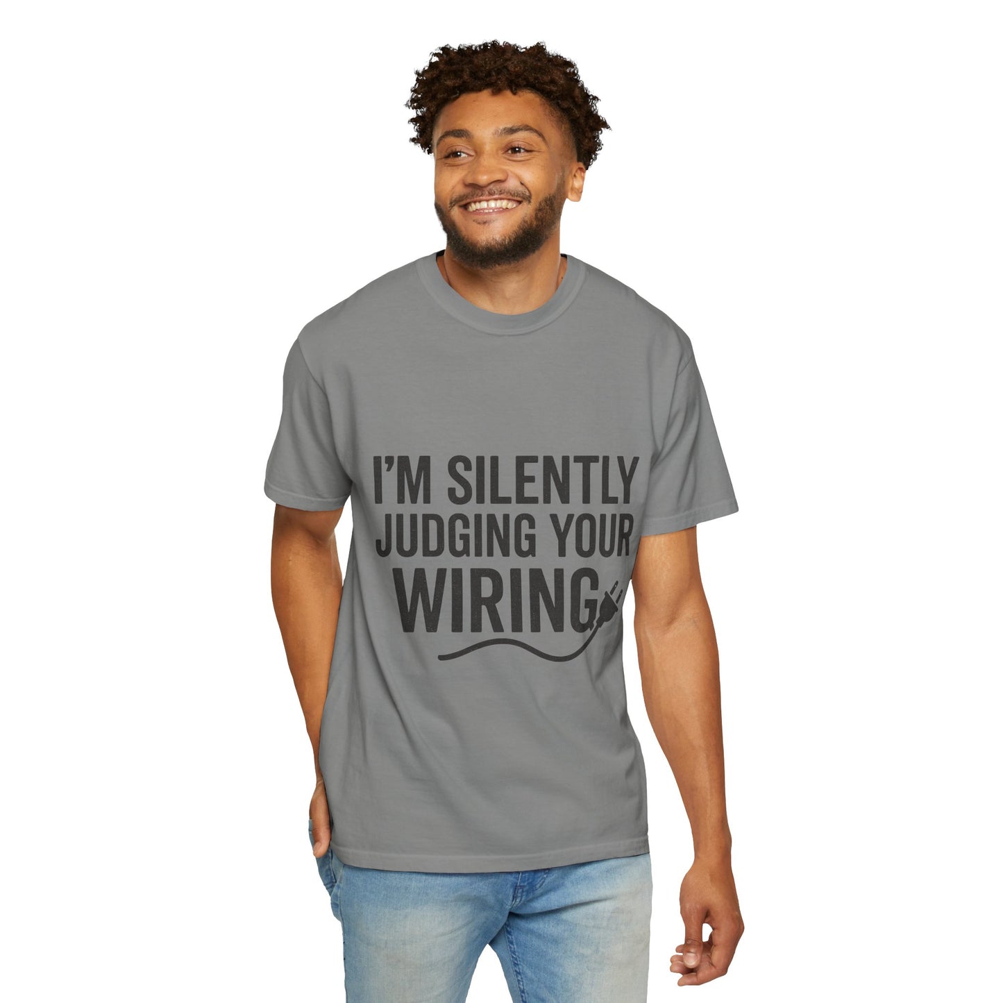 ELECTRICIAN SILENT JUDGEMENT T-SHIRT