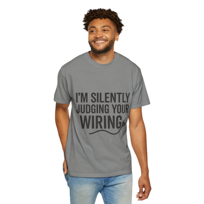 ELECTRICIAN SILENT JUDGEMENT T-SHIRT