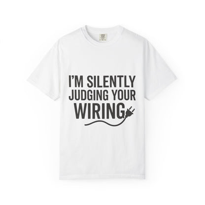 ELECTRICIAN SILENT JUDGEMENT T-SHIRT