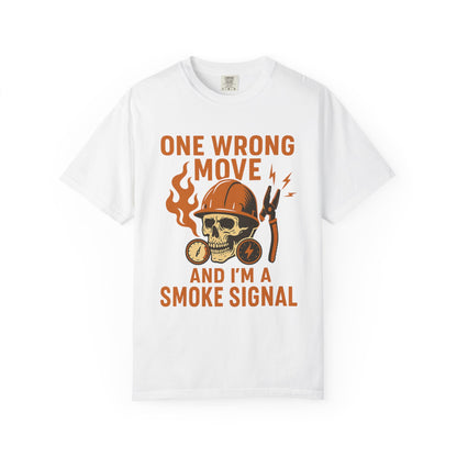 ELECTRICIAN SMOKE SIGNAL T-SHIRT