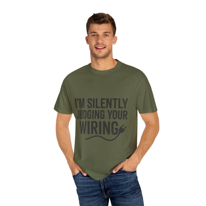ELECTRICIAN SILENT JUDGEMENT T-SHIRT